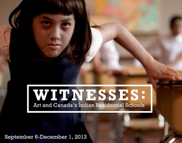 Lisa Jackson, Savage, 2009.  Production still from video.  From the exhibition "Witnesses: Art and Canada's Indian Residential Schools", Morris and Helen Belkin Art Gallery, University of British Columbia (September 6-December 1, 2012).